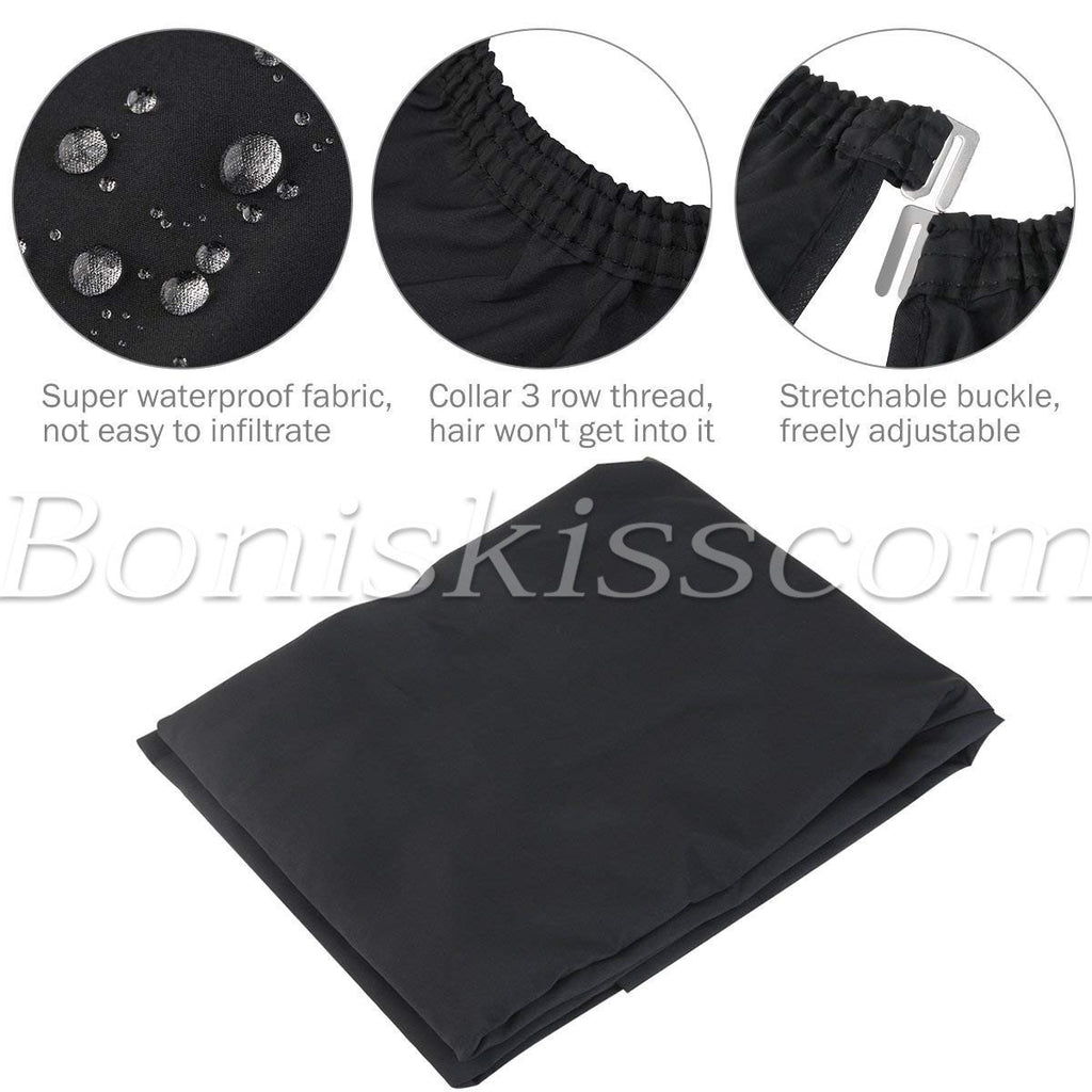 Professional Hairdressing Cape with Phone Viewing Waterproof Salon Gown