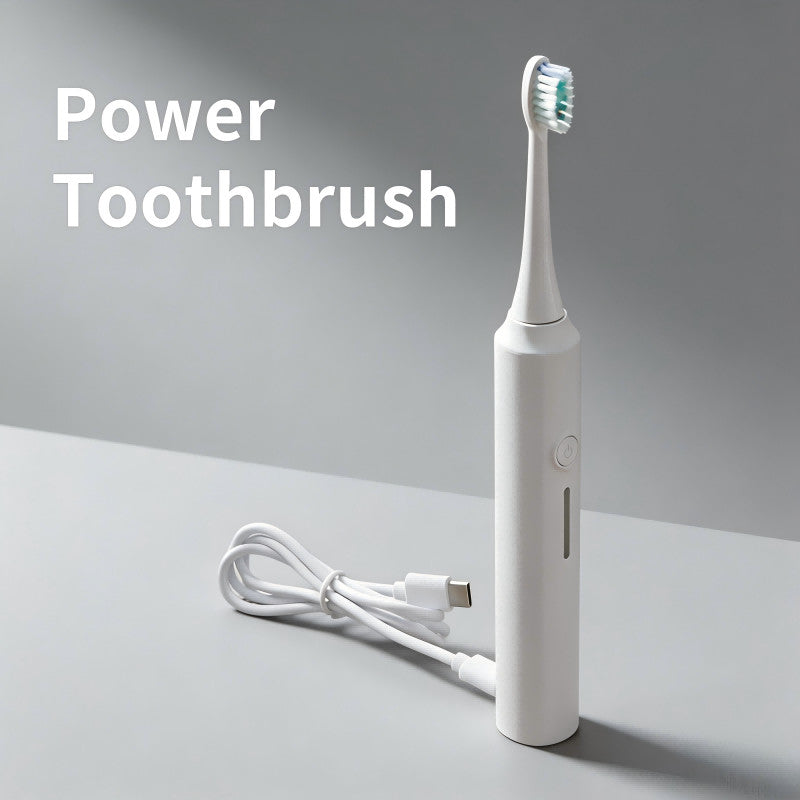 Electric Toothbrush Waterproof Rechargeable IP67 Personal Care