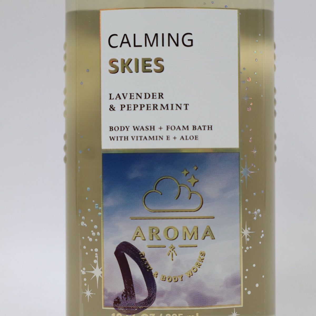 2-Pack Calming Skies Lavender & Peppermint Body Wash and Foam Bath Set