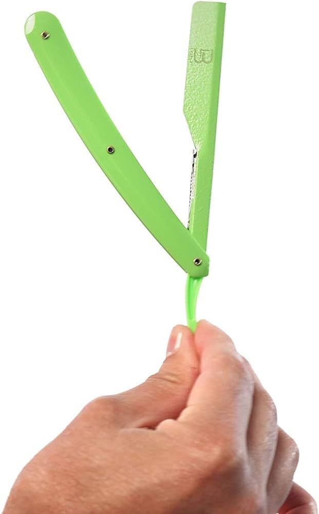 Level 3 Straight Razor Holder - 8 Colors Available, Durable Stainless Steel, Slim & Lightweight Design