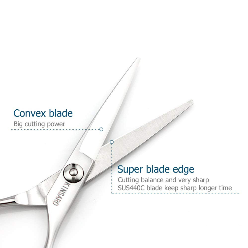 Professional Hair Cutting Scissors 5.5 Inch High-Carbon Steel Barber Shears