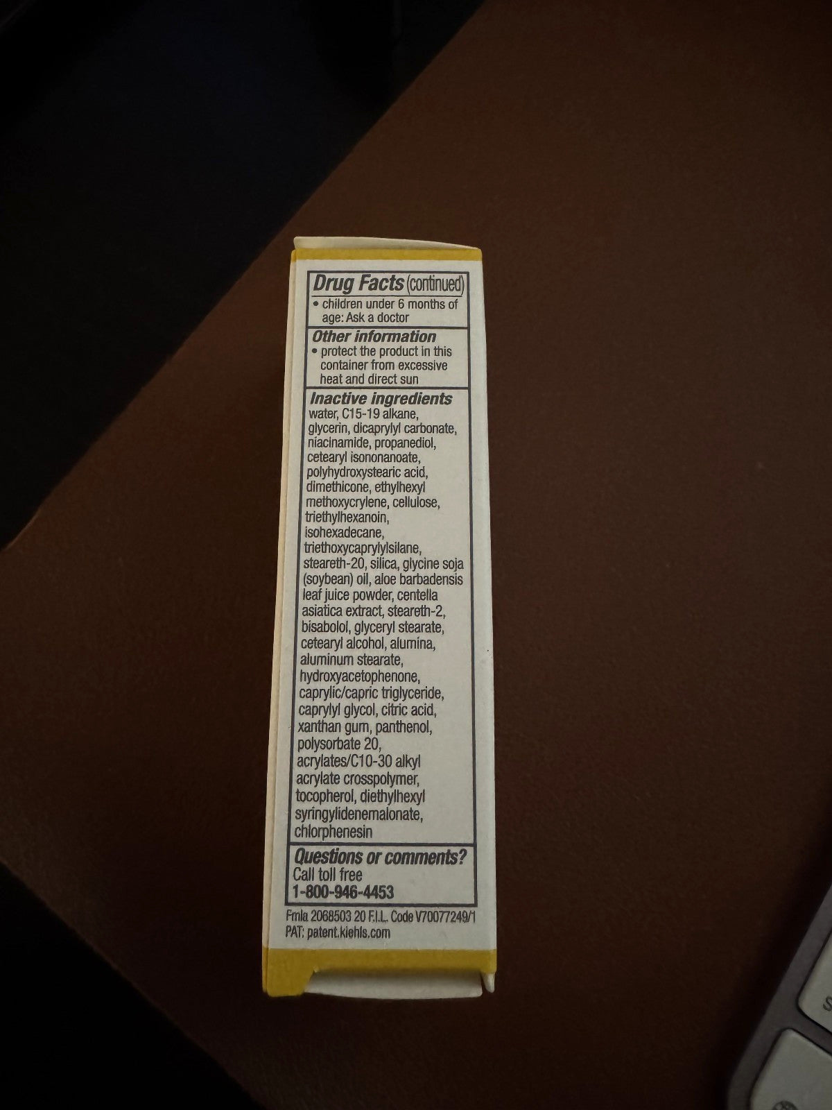 Kiehl's UV Serum Travel Size - Mineral-Based Sun Protection, 0.17 oz