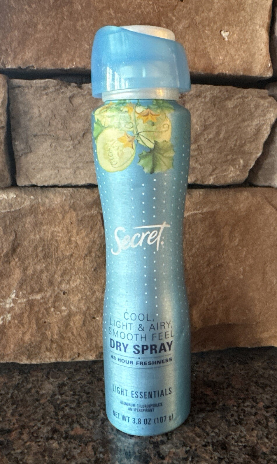 9-Pack Invisible Spray Deodorant for Men & Women - Cool & Light 3.8 oz