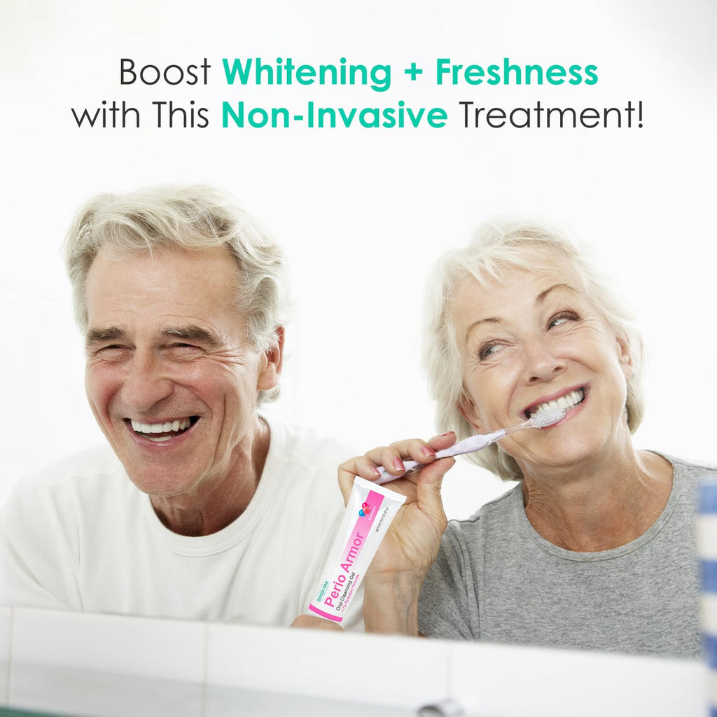 Gum Disease Treatment Oral Cleansing Gel with Trays - 1.7% Hydrogen Peroxide