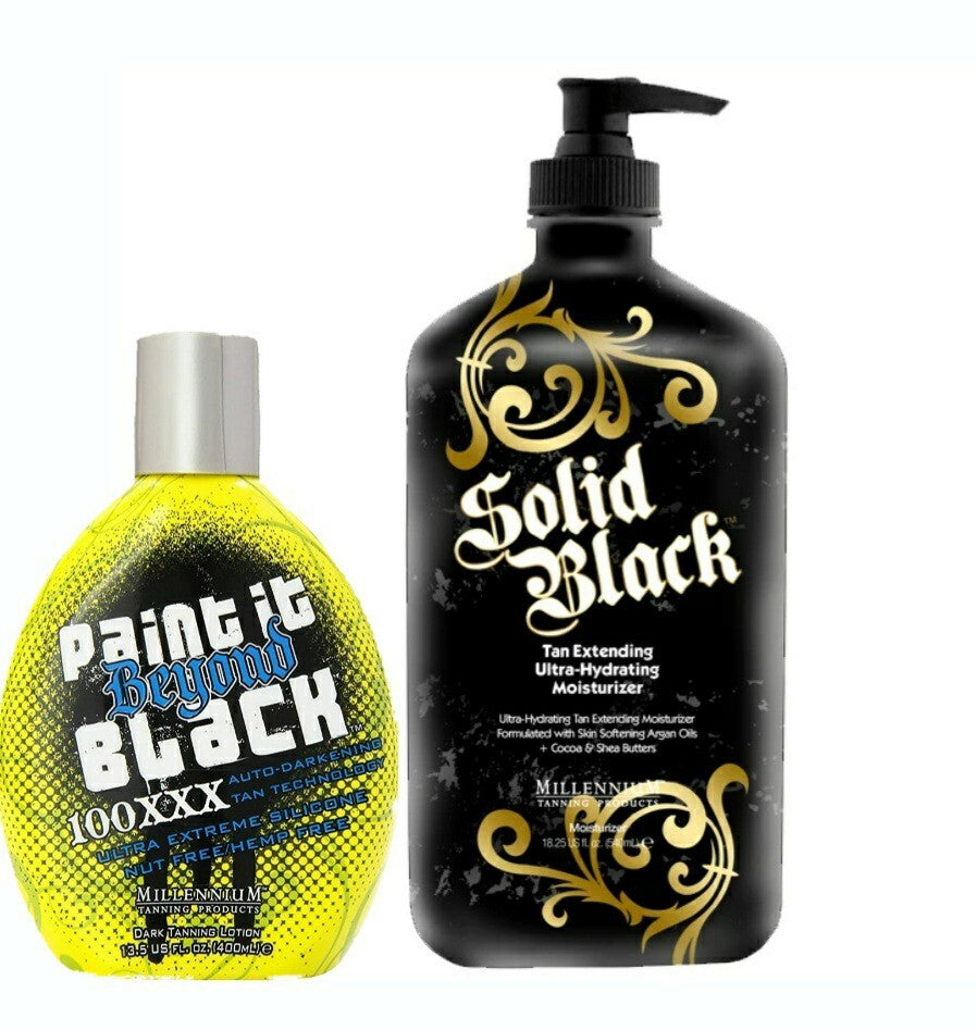 Bronzer & Tan Extender Set - Dark Tanning Lotion & Moisturizer for Long-Lasting Color