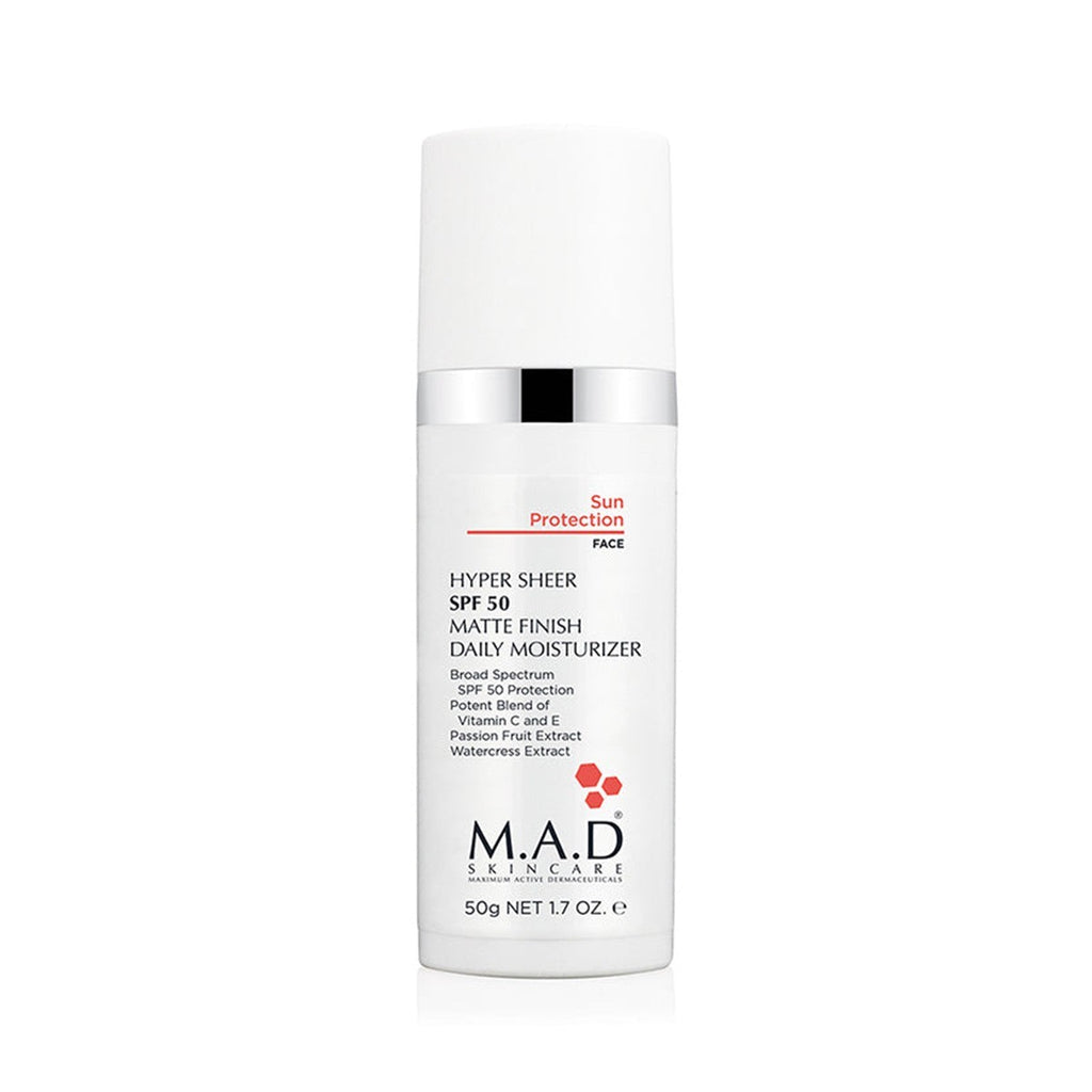 SPF 50 Matte Finish Daily Moisturizer for Oily Skin - Broad Spectrum Sun Protection