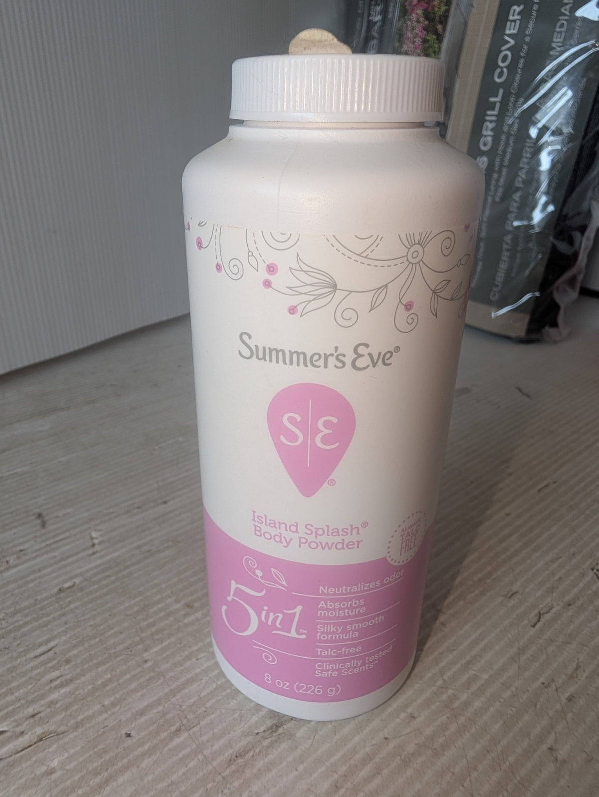 Summer's Eve Island Splash Body Powder - 8 oz Moisturizing Body Powder