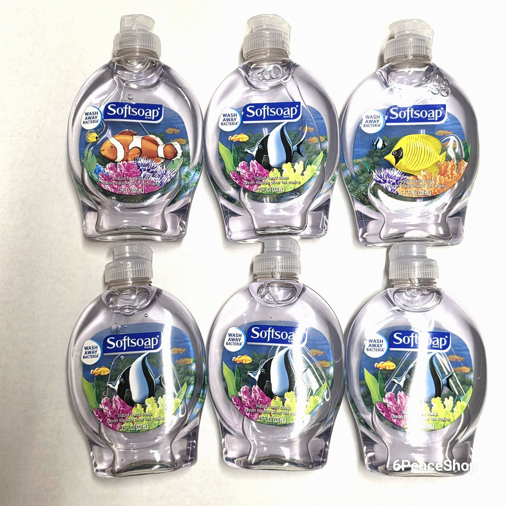 Liquid Hand Soap with Moisturizing Formula - 6 Bottles 7.5 Oz