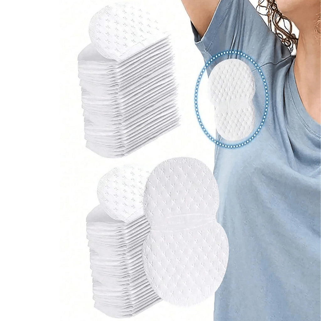 Disposable Underarm Sweat Pads - Odor & Sweat Blocker Shields for Men & Women