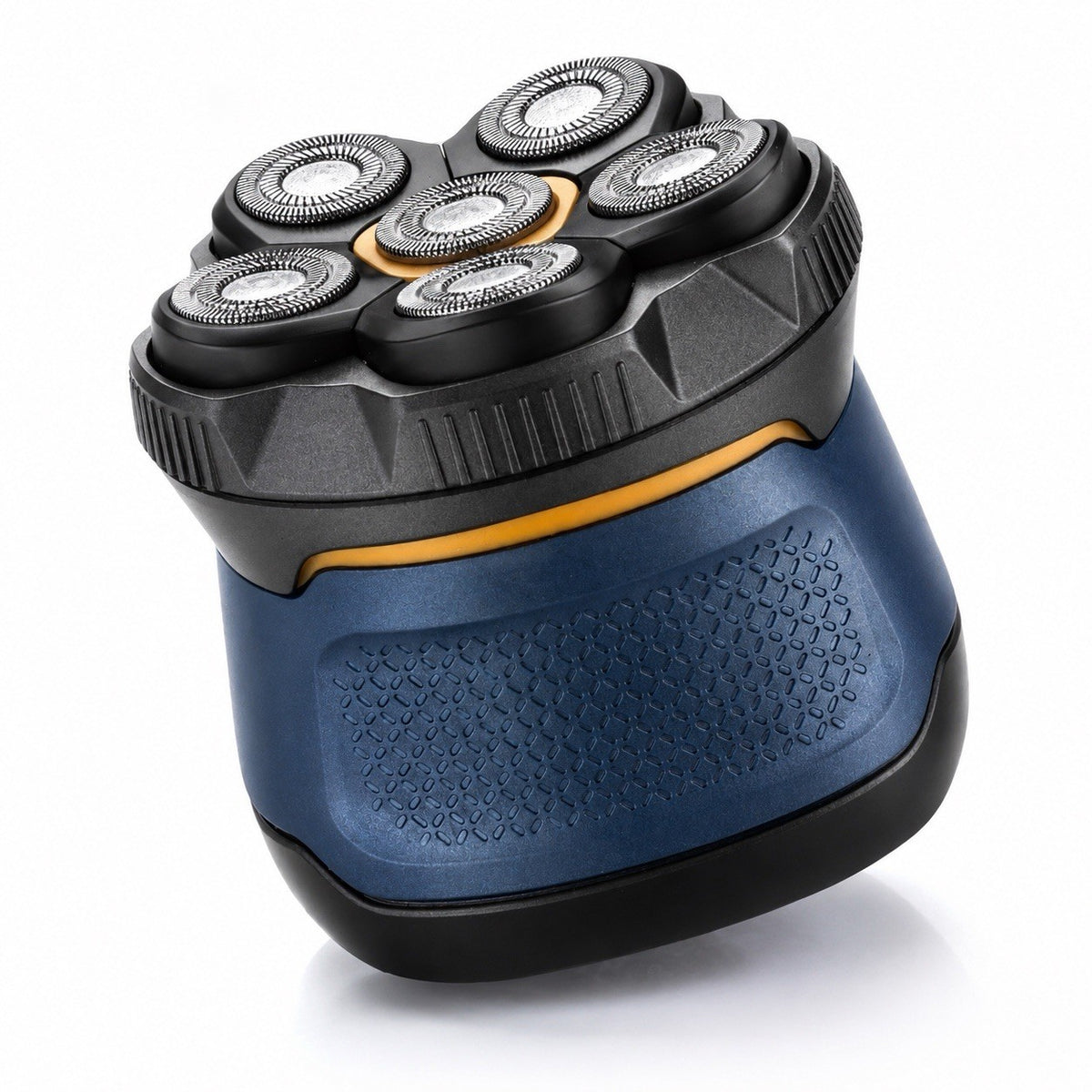 6-Head Cordless Rotary Electric Shaver for Bald Head & Face - Waterproof