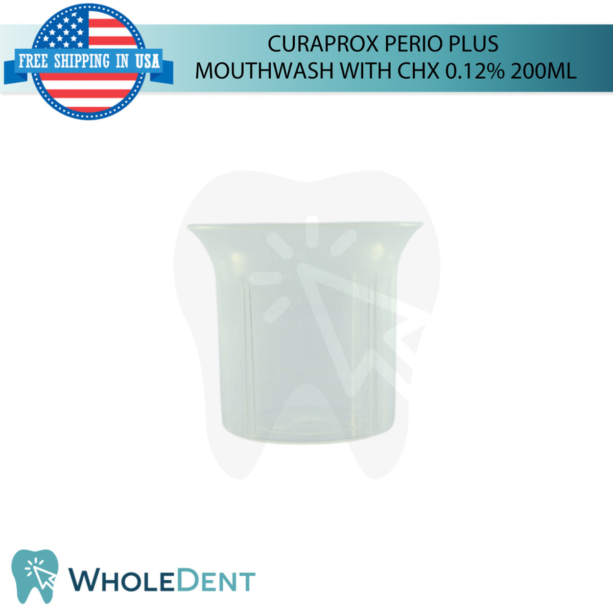 Dental Mouthwash with Chlorhexidine 0.12% - Antibacterial Oral Care 200ml