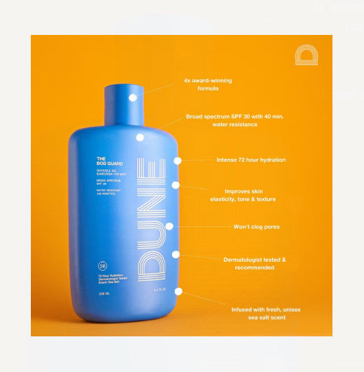 SPF 30 Sunscreen with 72-Hour Hydration - Vegan, Reef Safe & Non-Nano