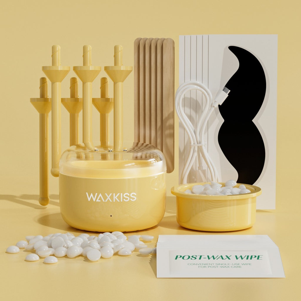 Portable Nose and Ear Wax Removal Kit with Wax Warmer and Accessories