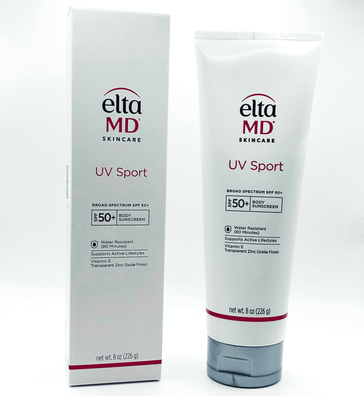 EltaMD UV Sport SPF 50 Broad Spectrum Sunscreen 8oz / 226g for Body
