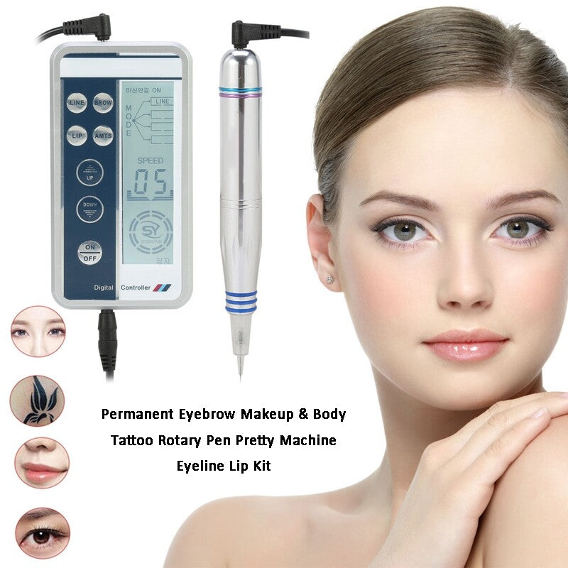 Permanent Makeup Pen Kit - Eyebrow & Lip Semi-Permanent Machine