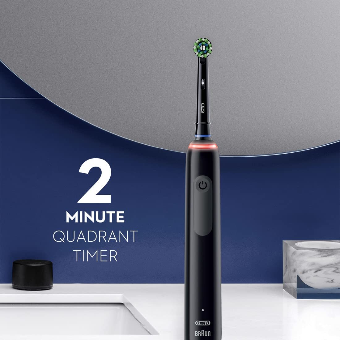 Electric Toothbrush with Deep Clean Technology - Rechargeable Oral B 1500