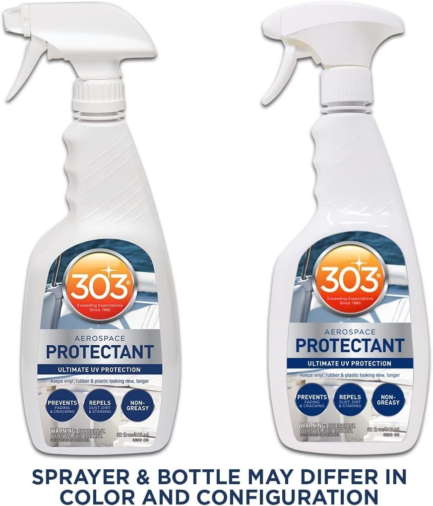 Marine Vinyl Protectant Spray UV Water Repellent 32 oz