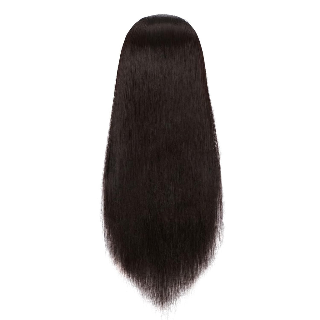 Cosmetology Training Doll Head 26-28 Inch Mannequin with Synthetic Hair