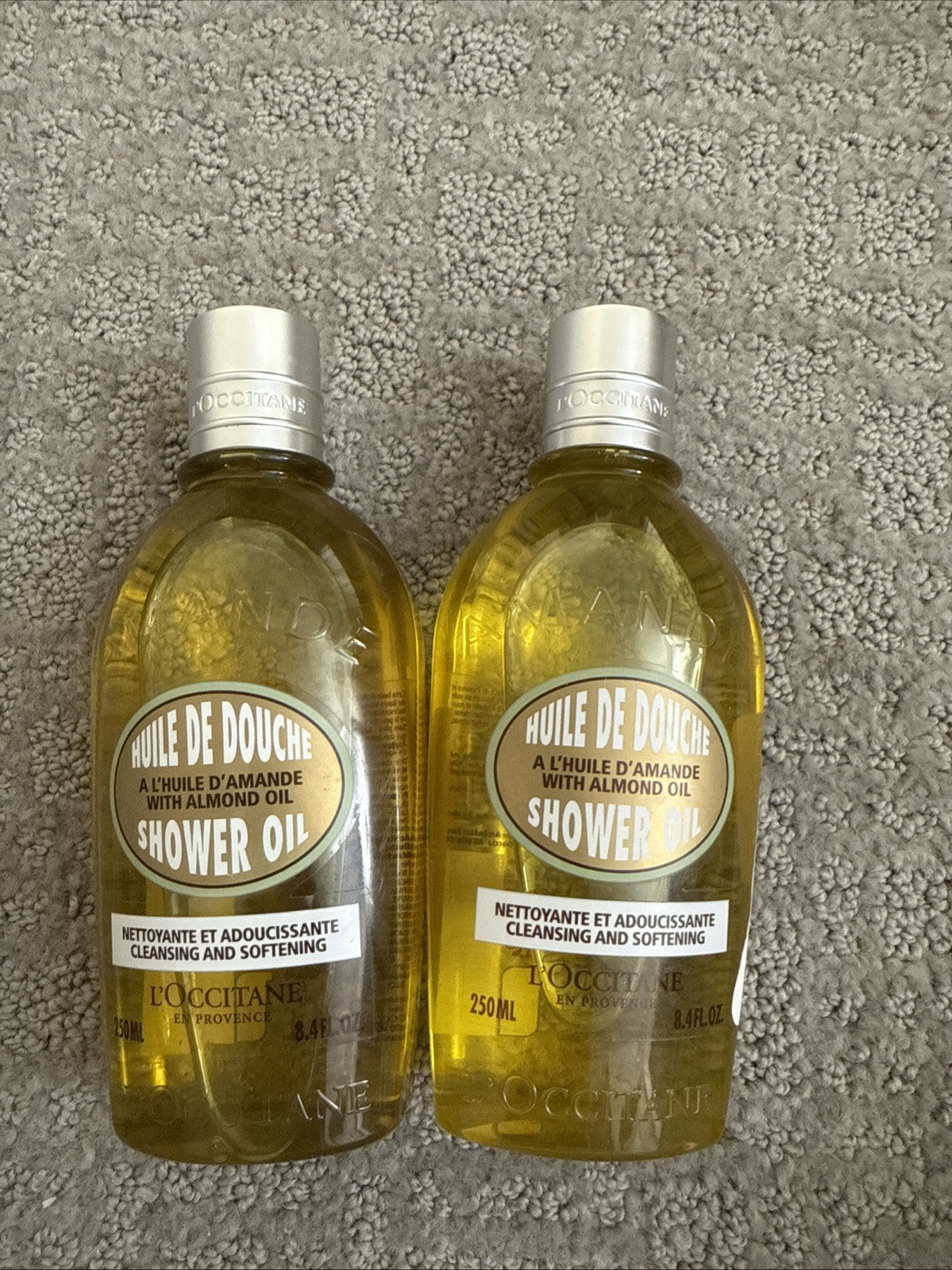 Almond Shower Oil Cleansing & Softening Body Wash - 8.4 oz (2 Pack)