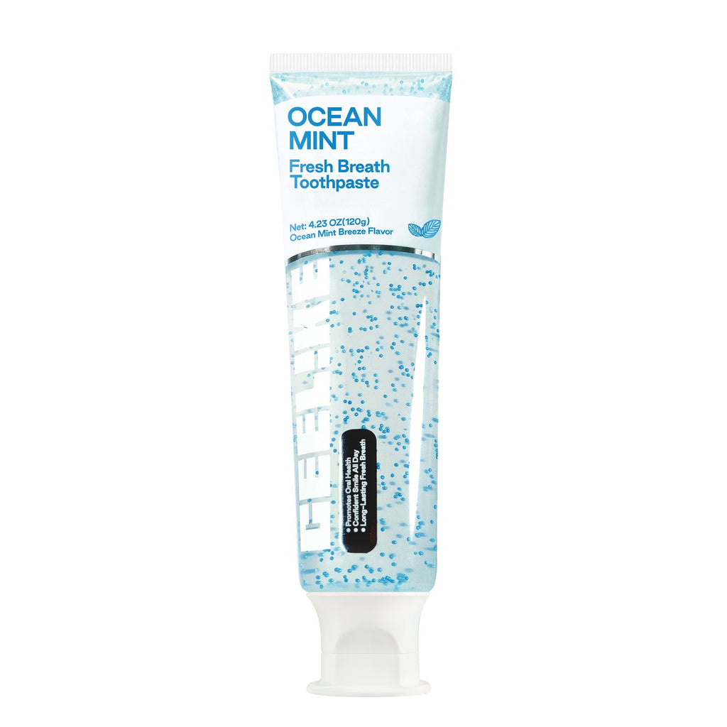 Fresh Breath Toothpaste with Ocean Mint Flavor - 130g Natural Oral Care