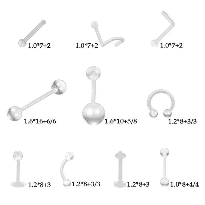 Professional Ear Piercing Gun Kit with 148 Studs & Accessories