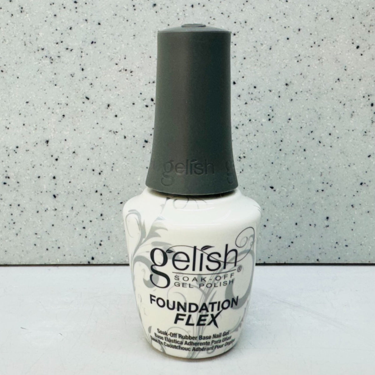 Gelish Brush On Foundation Flex Gel Clear 15ml - Easy-Apply Makeup Base