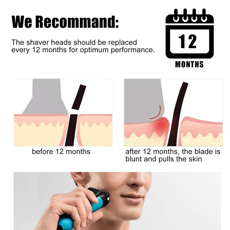 Replacement Shaving Head for Braun Series 5 Razors 5020S 5030 5020