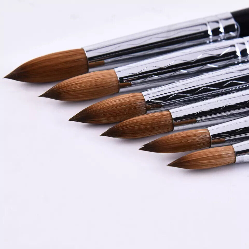 Marble Nail Brush for Acrylic Application & Extension - Multiple Sizes