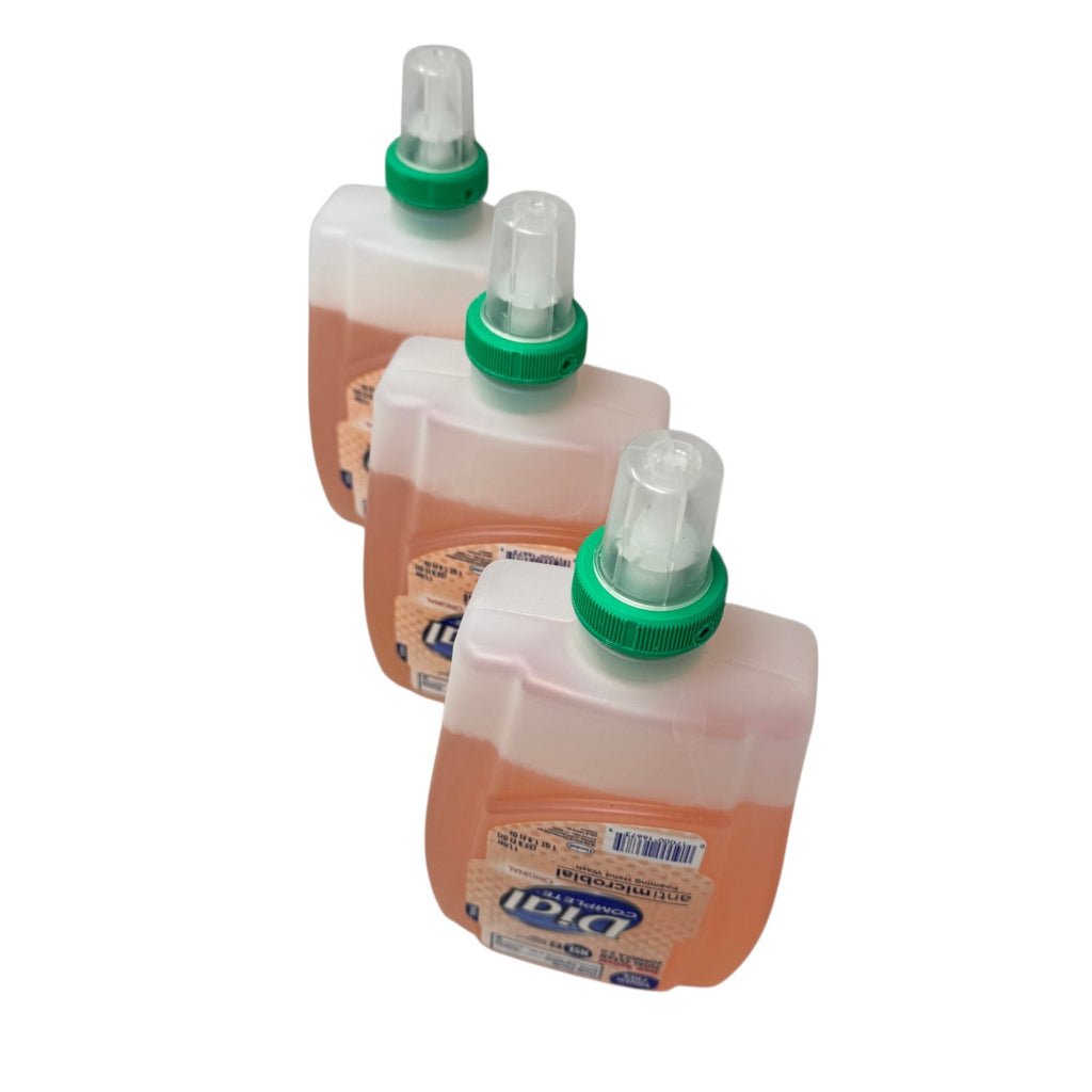 Antimicrobial Foaming Hand Soap Refill Pack of 3 - 1 Liter Bottles