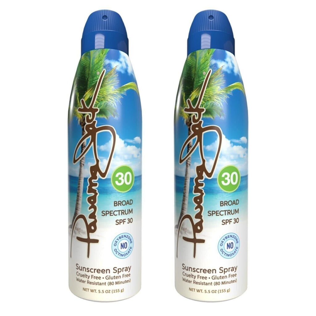 Sunscreen Spray Pack with SPF 8, 15, 30 & Bronzer SPF 8 - Panama Jack