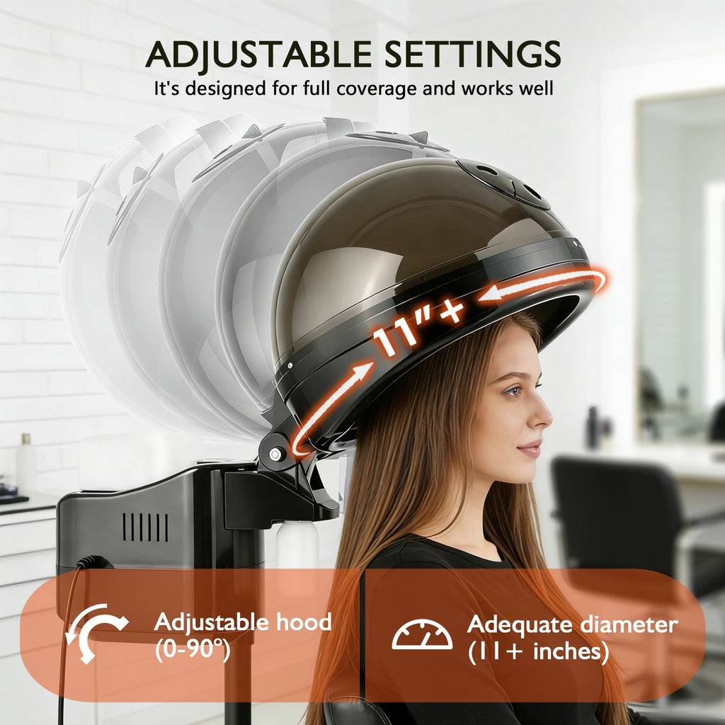 Adjustable Hair Steamer for Deep Conditioning & Hair Spa - Professional Salon Machine