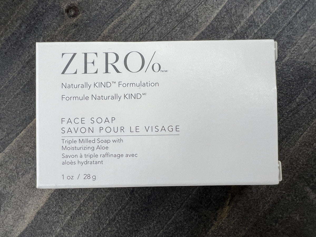 Lot of 50 Zero% Face Soap Bars - Travel Size Natural Skin Care
