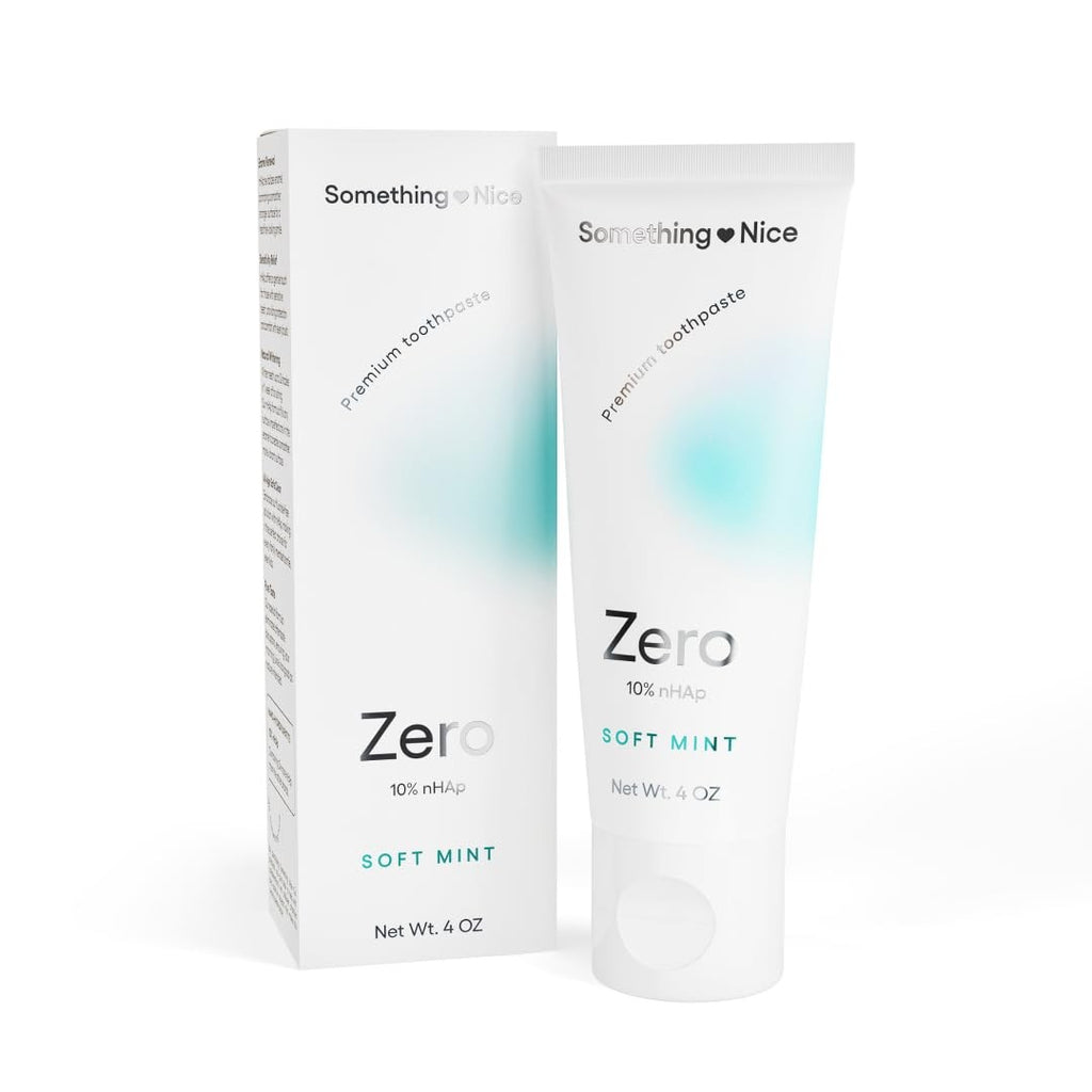 Nano Hydroxyapatite Fluoride-Free Toothpaste for Sensitive Teeth - 10% Remineralizing, Natural Whitening