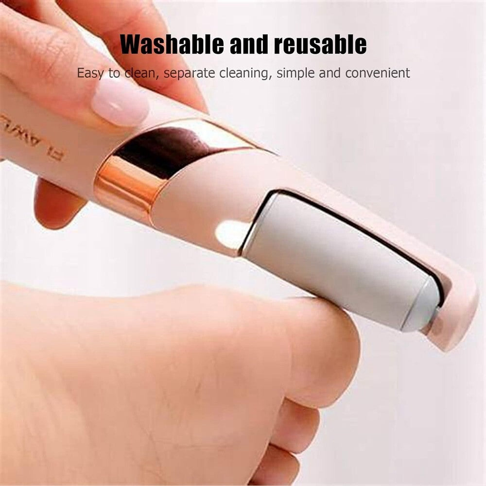 Replacement Roller Heads for Flawless Pedi Electric Foot File - 6 Pack