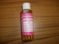 12 Pack Plant-Based Rose Castile Soap Bottles - 3.4 fl oz Each