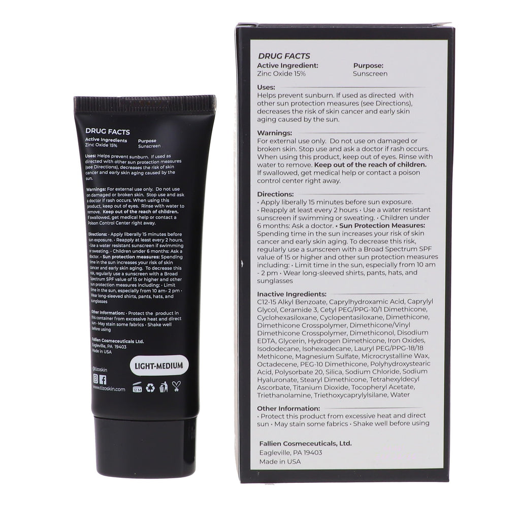 Tinted Moisturizing Serum SPF 30 Light-Medium 1.75 oz - Hydrating Skin Protection