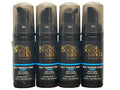 Self Tanning Foam Dark Set - Salon Quality Coconut Scent, 4 x 1.35oz