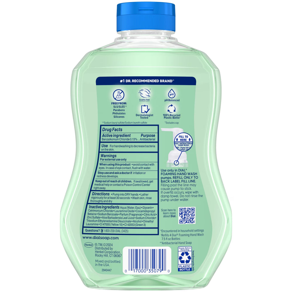 Antibacterial Foaming Hand Soap Refill Fresh Pear 30 fl oz - Gentle & Eco-Friendly