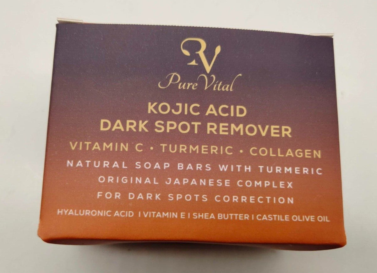 Kojic Acid & Vitamin C Dark Spot Correcting Soap Bars - 2 Pack