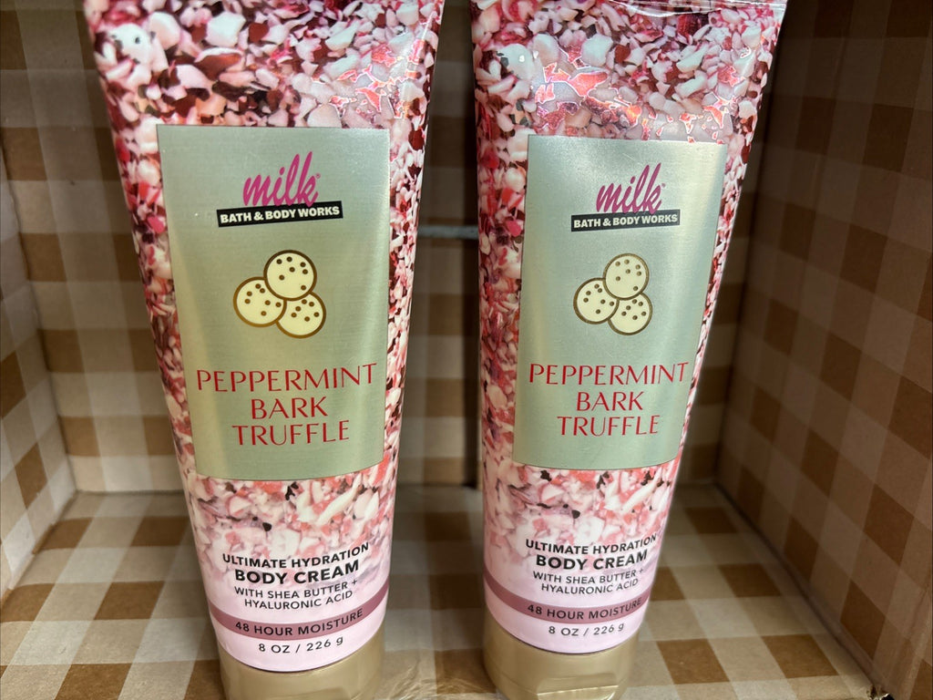 Peppermint Bark Truffle Body Cream Set - Bath & Body Works