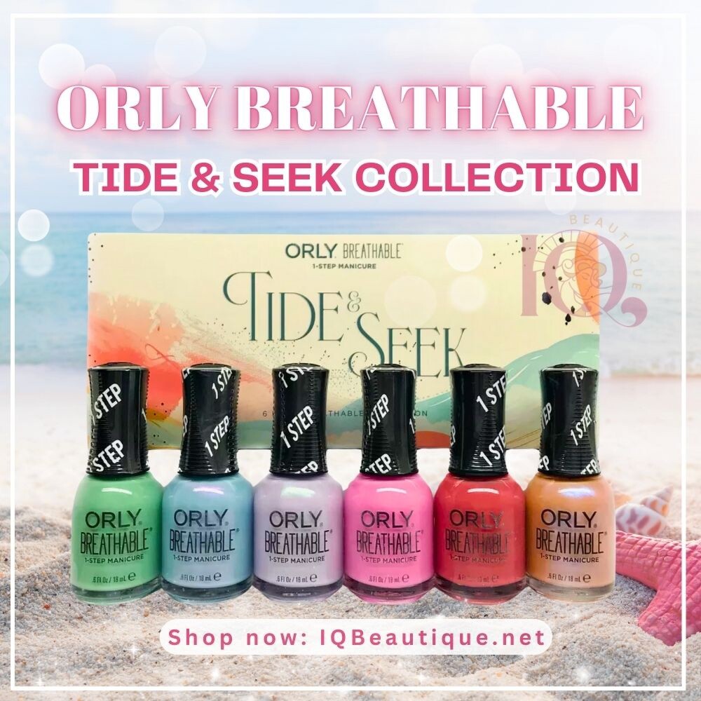 Breathable Nail Polish Collection - 6 Shades, 1-Step Manicure