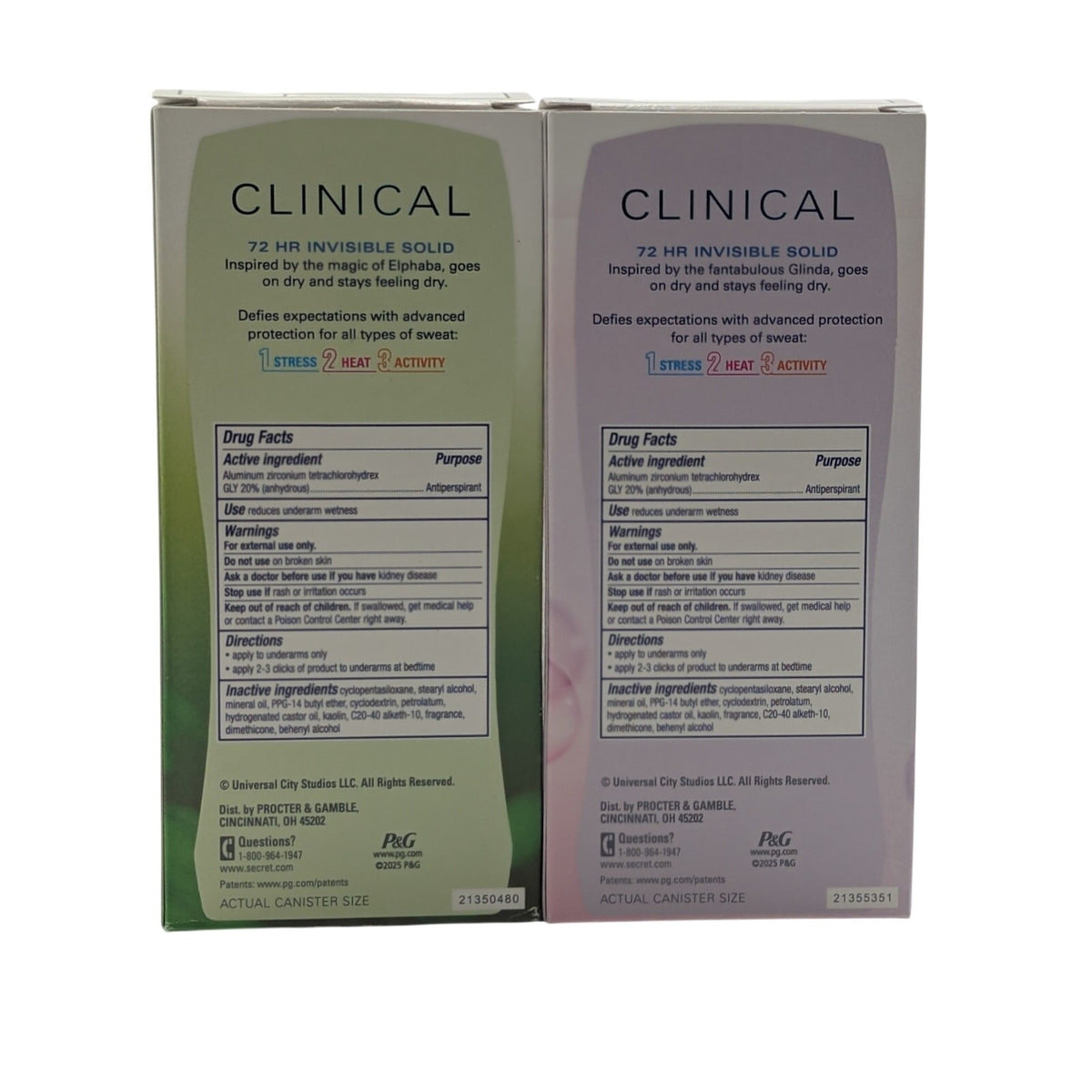 Secret Wicked Clinical 72hr Solid Antiperspirant Deodorant 2-Pack - Wickedly Wonderful