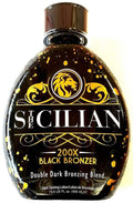Dark Black Bronzer Tanning Lotion for Glowing Skin - Self Tanner & Sunless