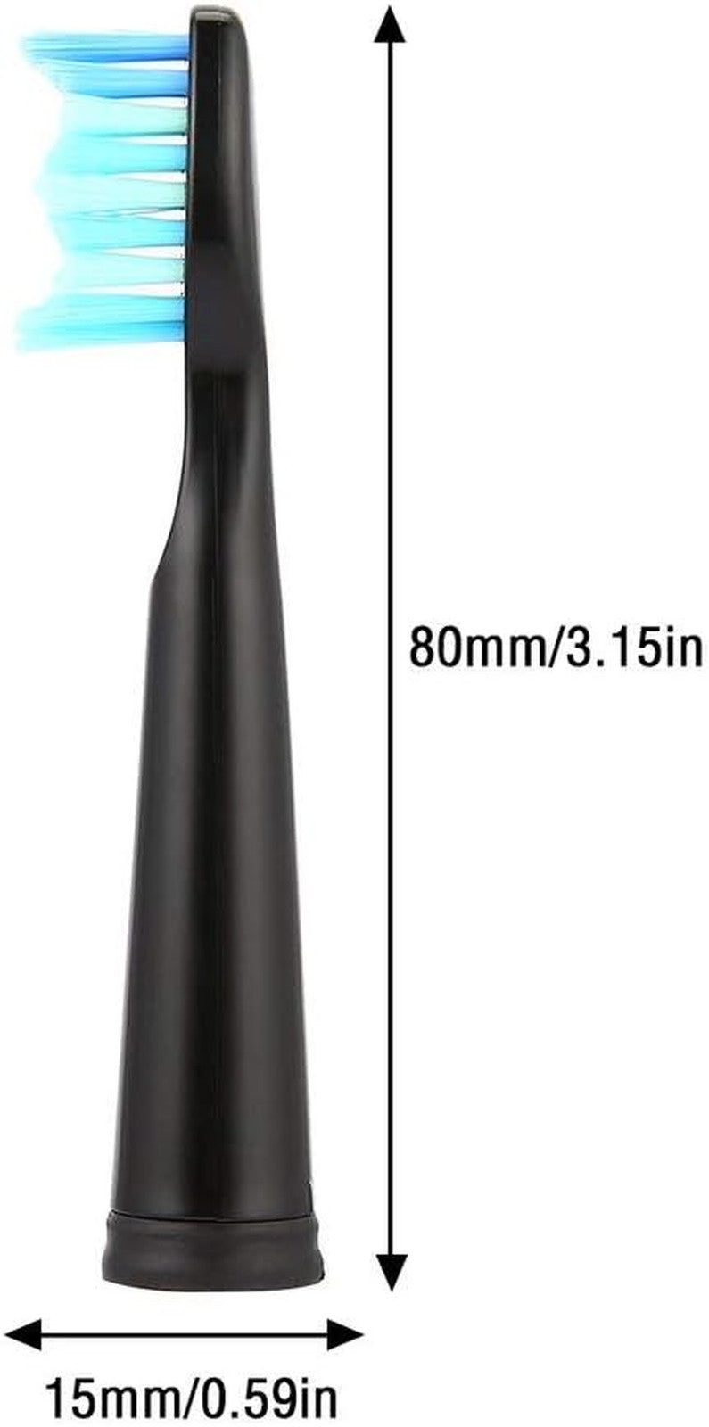 Electric Toothbrush Replacement Heads for Fairywill & More - W-Shaped Design