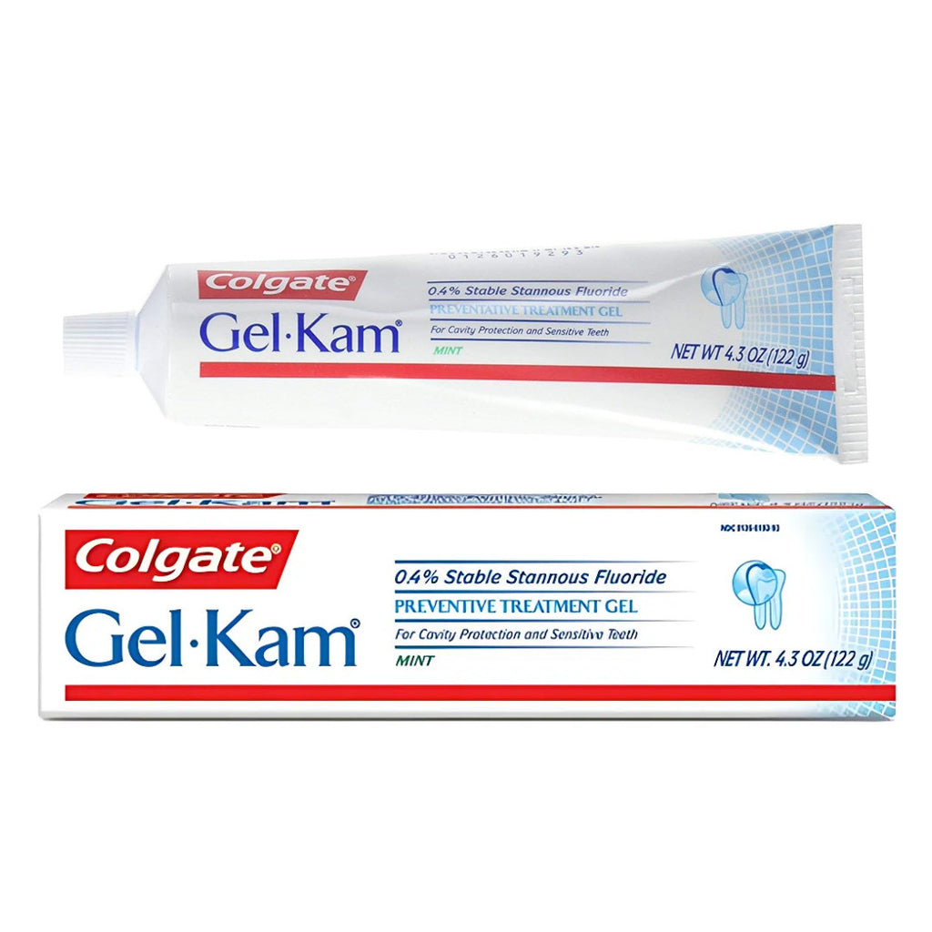 Colgate Gel-Kam Preventative Fluoride Gel 0.4% for Cavity & Sensitivity Relief - Mint, 4.3 oz