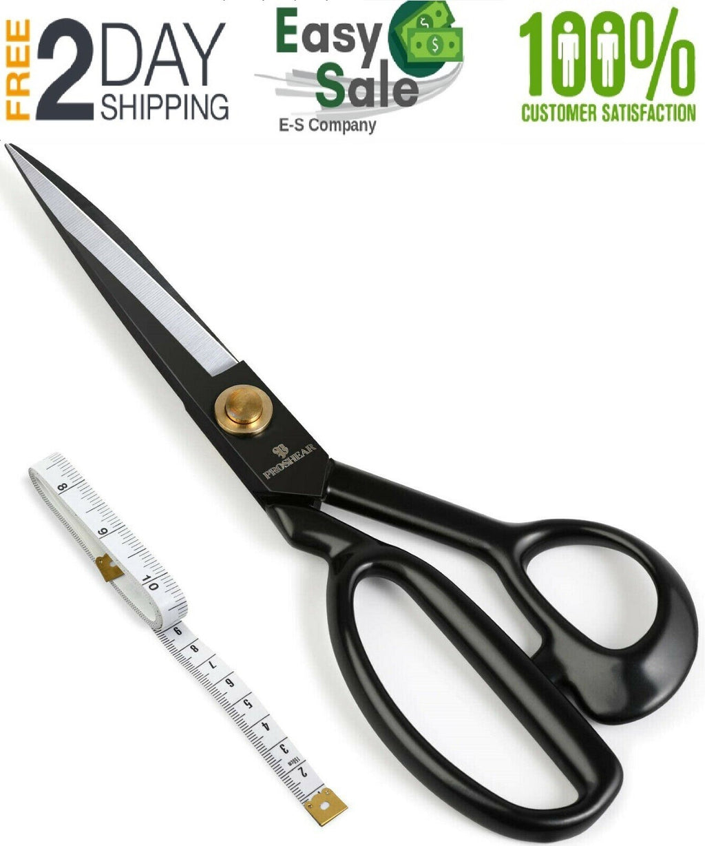 9-Inch Professional Tailor Scissors for Fabric Cutting - Ultra Sharp, Ergonomic Handle
