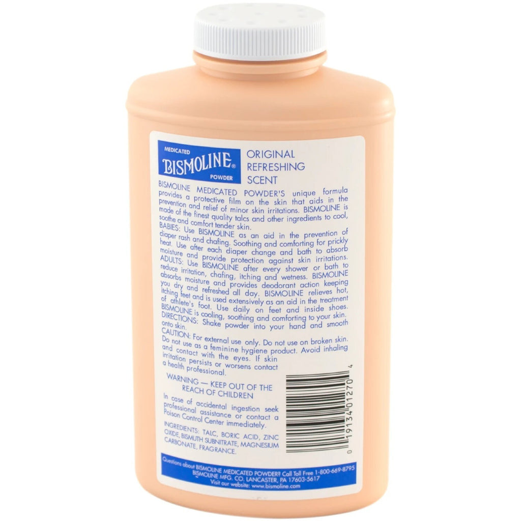 Medicated Body & Diaper Rash Powder for Sensitive Skin - 2 Pack
