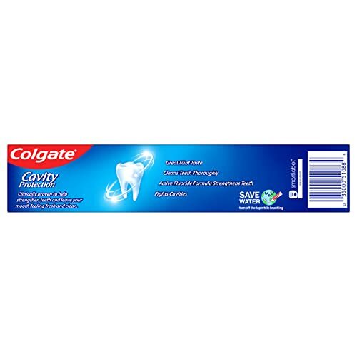 Colgate Cavity Protection Fluoride Toothpaste Pack of 6 6oz | Anticavity Dental Care
