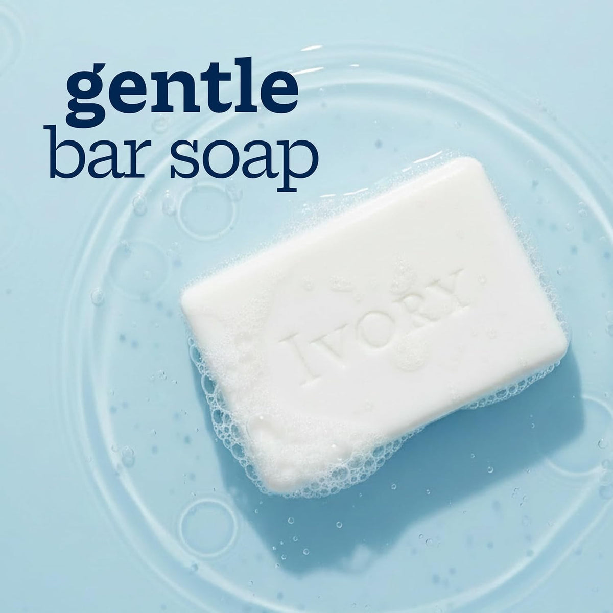 Gentle Bar Soap with Original Scent - 2 Pack, 3.17 oz, Hypoallergenic & Pure