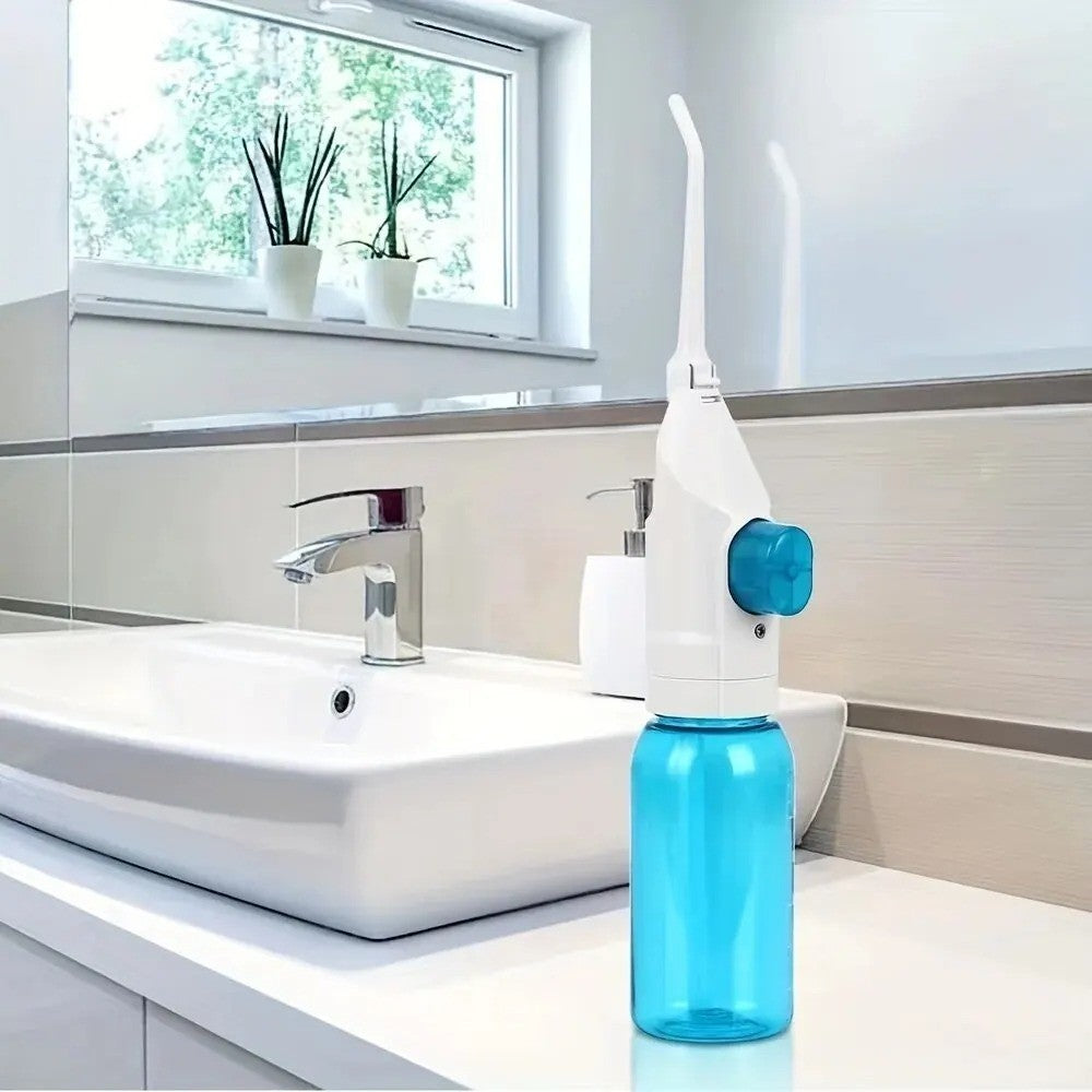 Cordless Water Flosser Portable Oral Irrigator with High Pressure Water Stream